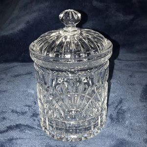 Vintage Elegant Crystal Jar